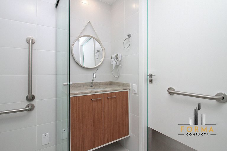 M405 Studio c/ Piscina a 350m do Metro Tatuapé