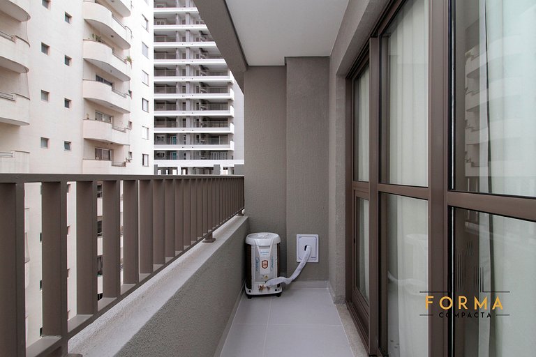 M405 Studio c/ Piscina a 350m do Metro Tatuapé