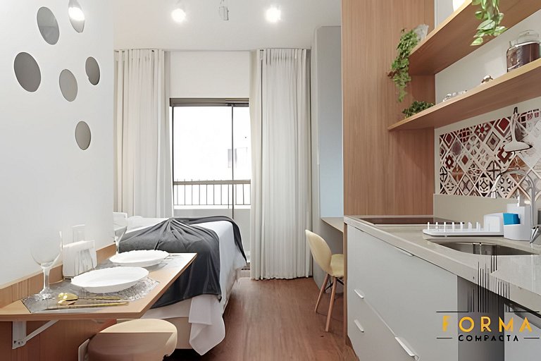 M508 Estilo e conforto perto da estação Tatuapé