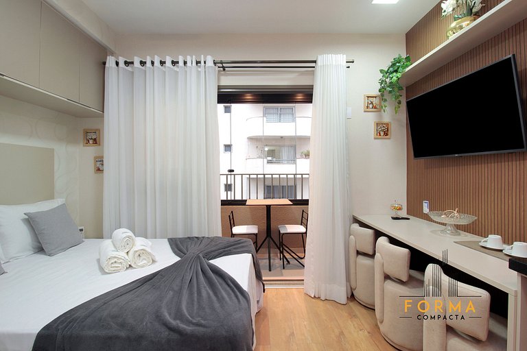 M710 Studio c/ cozinha completa no Tatuapé