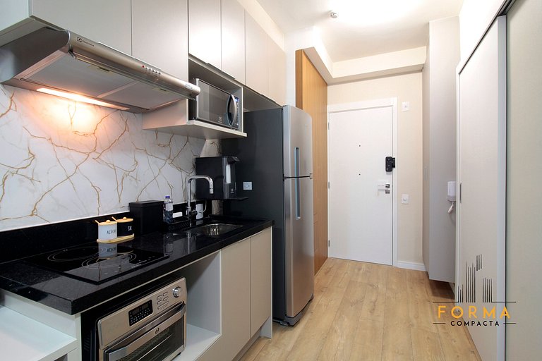 M710 Studio c/ cozinha completa no Tatuapé