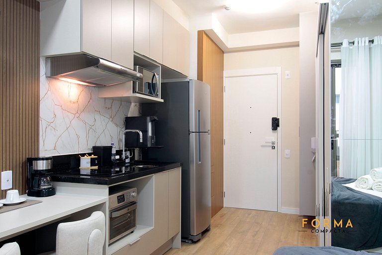 M710 Studio c/ cozinha completa no Tatuapé