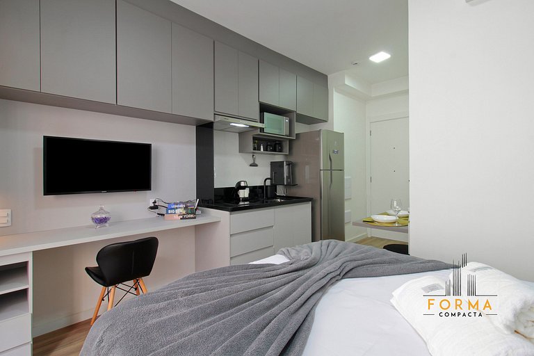 M510 Apê c/ Wifi e Academia no Tatuapé