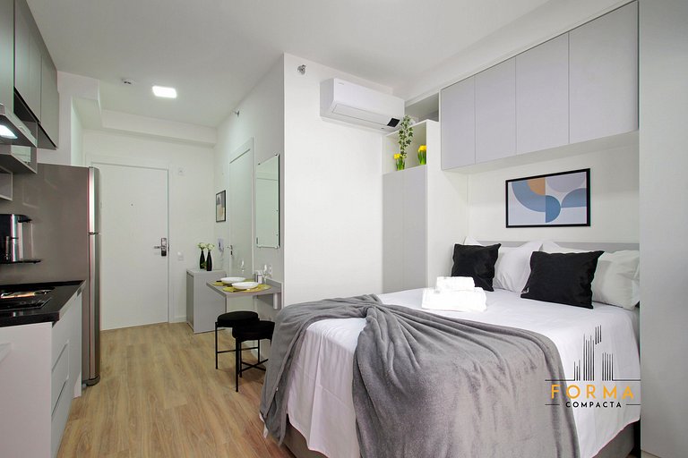 M510 Apê aconchegante c/ varanda | Tatuapé