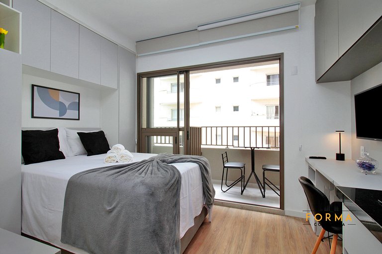 M510 Apê aconchegante c/ varanda | Tatuapé