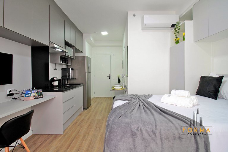 M510 Apê aconchegante c/ varanda | Tatuapé