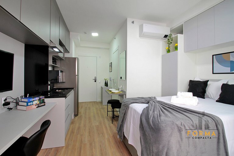 M510 Apê aconchegante c/ varanda | Tatuapé