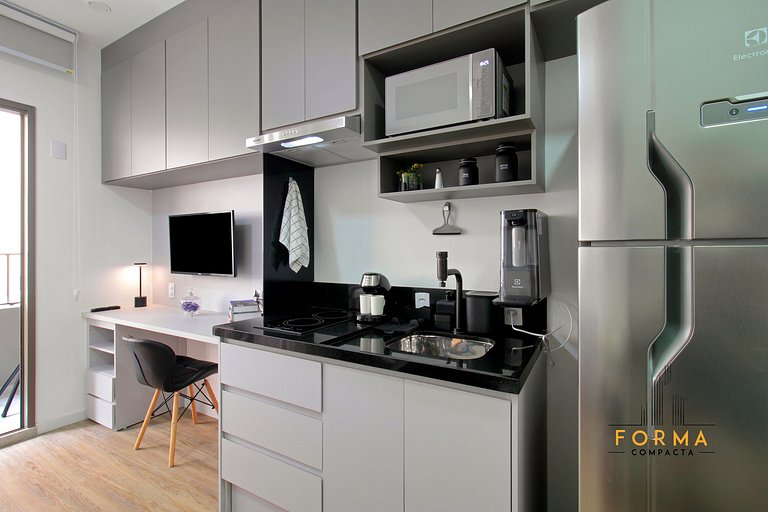 M510 Apê c/ Wifi e Academia no Tatuapé