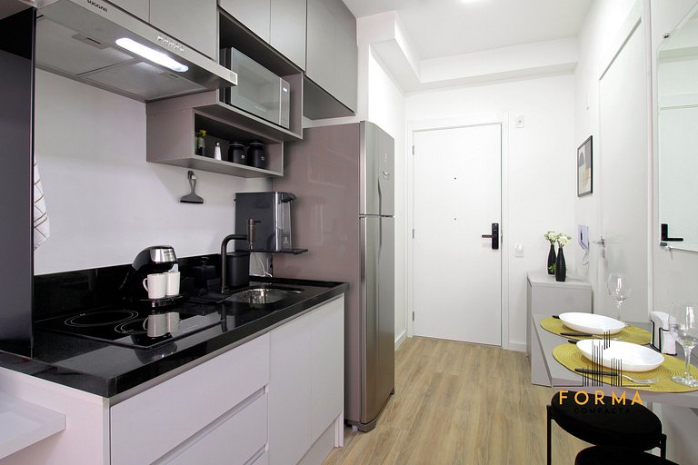 M510 Apê aconchegante c/ varanda | Tatuapé