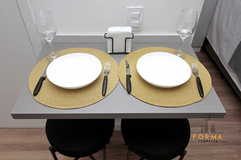 M510 Apê aconchegante c/ varanda | Tatuapé