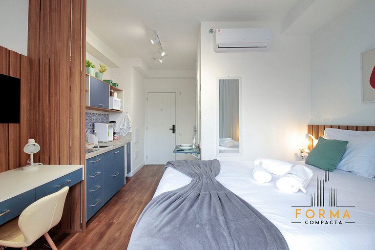 Hospede-se ao lado do Shopping Boulevard Tatuapé