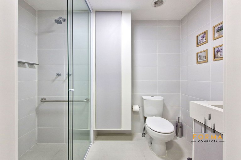 M510 Apê aconchegante c/ varanda | Tatuapé