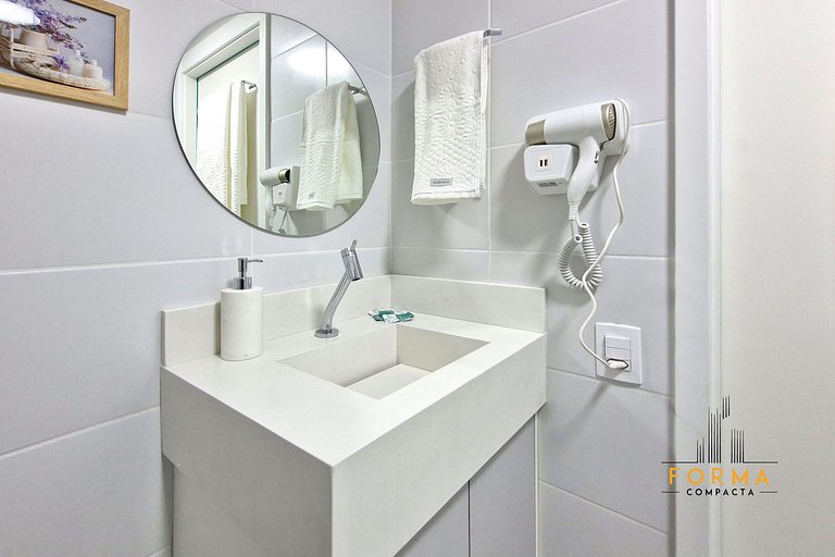 M510 Apê aconchegante c/ varanda | Tatuapé