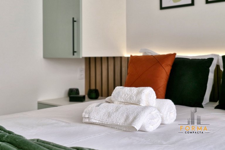 M806 Studio estiloso c/ varanda