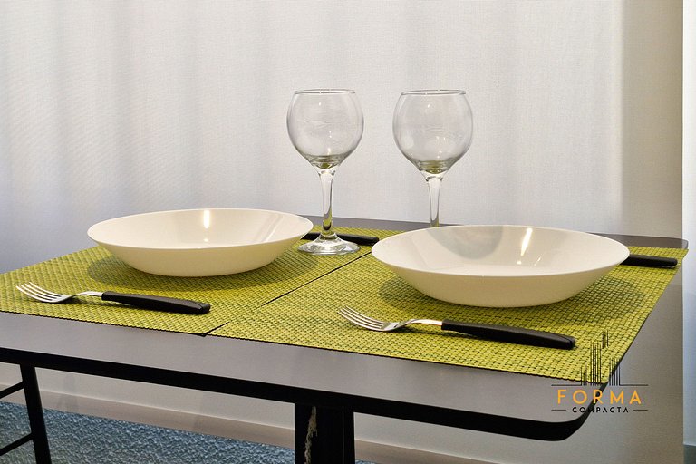 M806 Studio estiloso c/ varanda