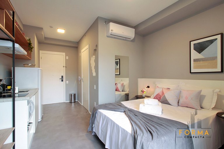 M118 Studio confortável no Tatuapé perto do metrô