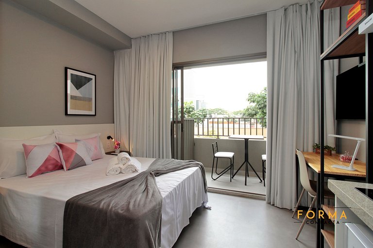 M118 Studio confortável no Tatuapé perto do metrô