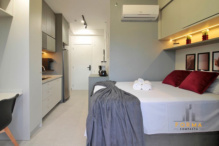 M317 Studio aconchegante no Metrô Tatuapé