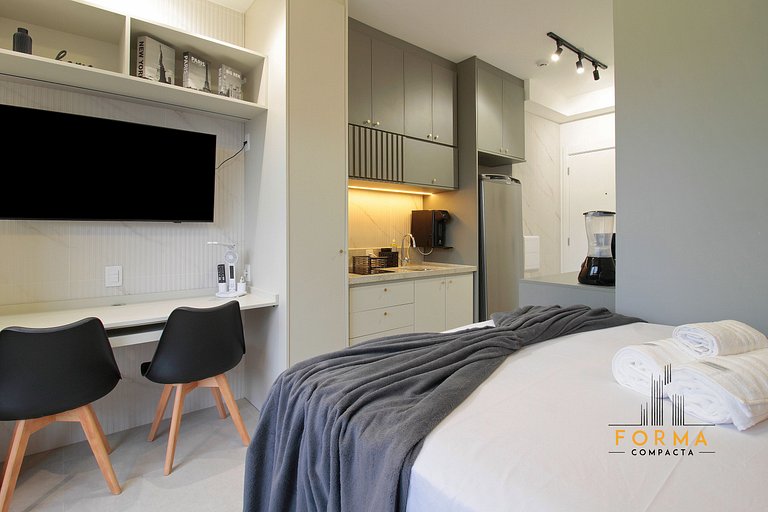 M317 Studio aconchegante no Metrô Tatuapé