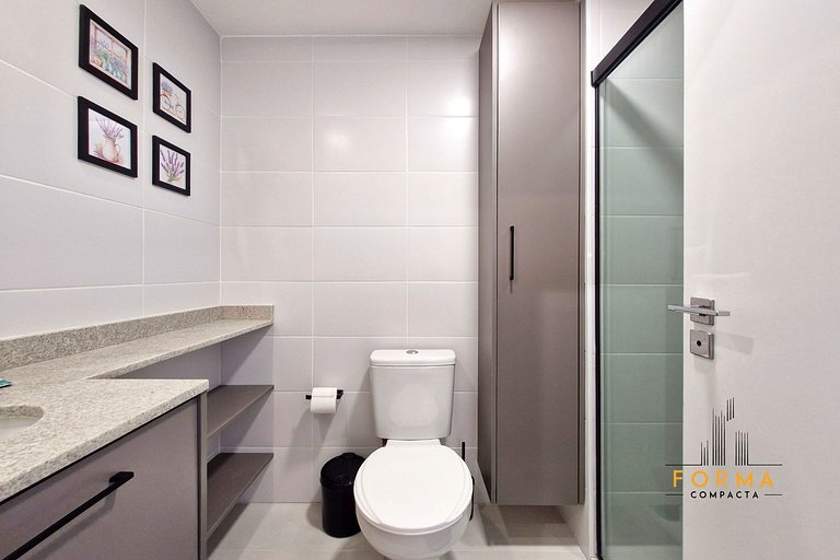 M1019 Studio no 10º andar | Vista do Tatuapé