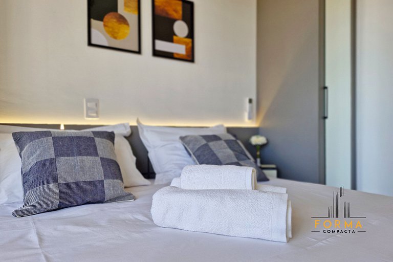 M1019 Studio no 10º andar | Vista do Tatuapé