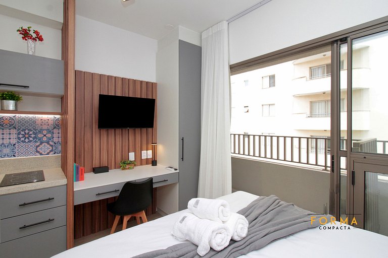 M509 Apê compacto e bem equipado