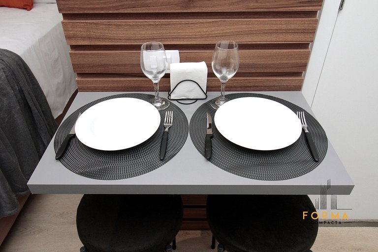 M509 Apê compacto e bem equipado