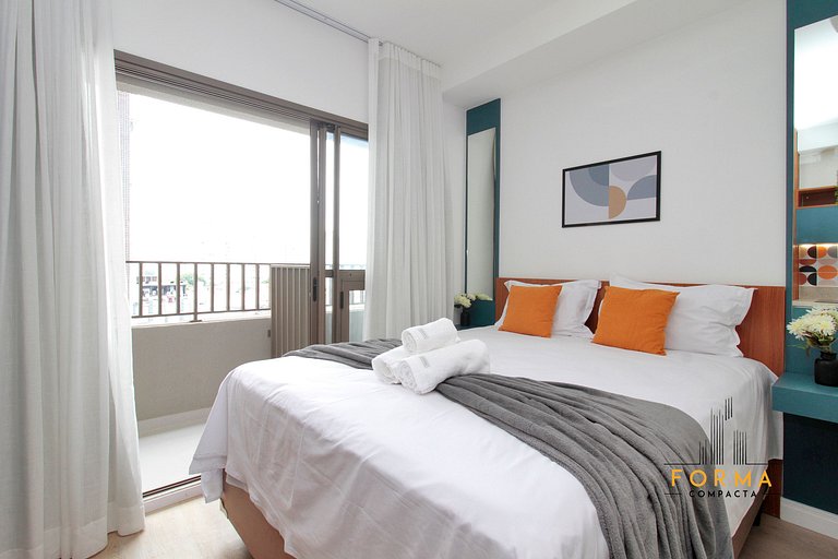 M515 Studio prático p/ curta ou longa estadia