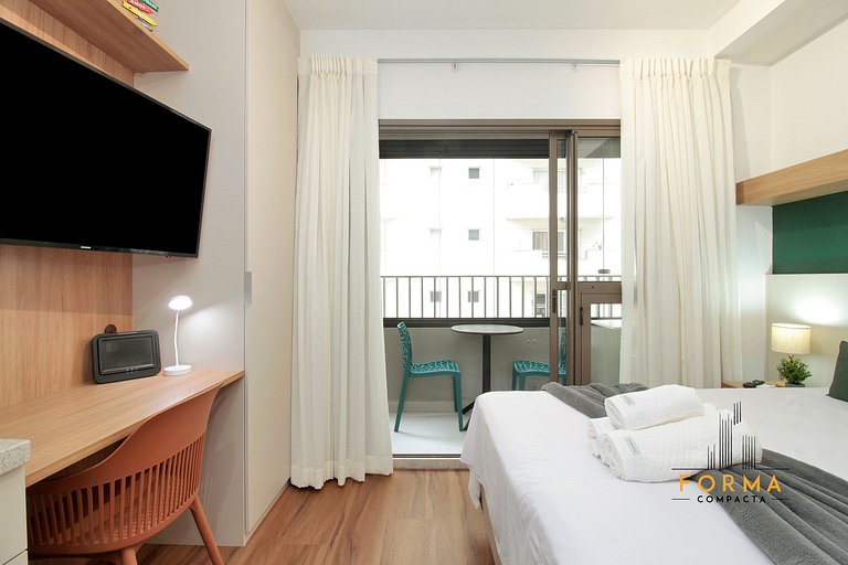 M409 Studio Versátil para Casais ou Amigos