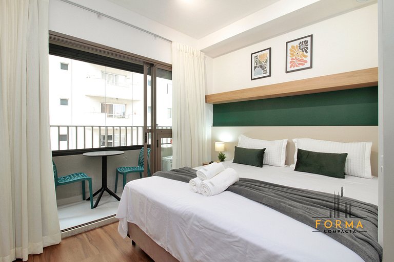 M409 Studio Versátil para Casais ou Amigos