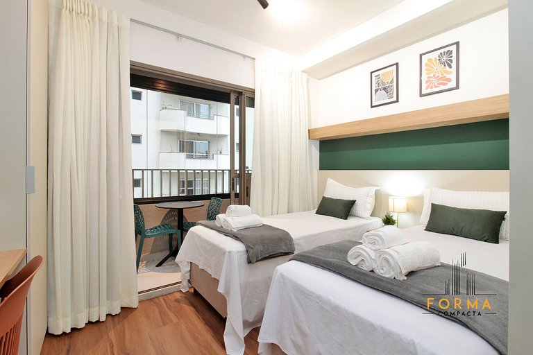 M409 Studio Versátil para Casais ou Amigos