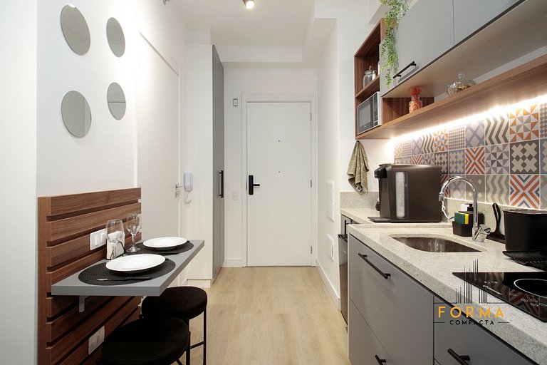 M509 Apê compacto e bem equipado