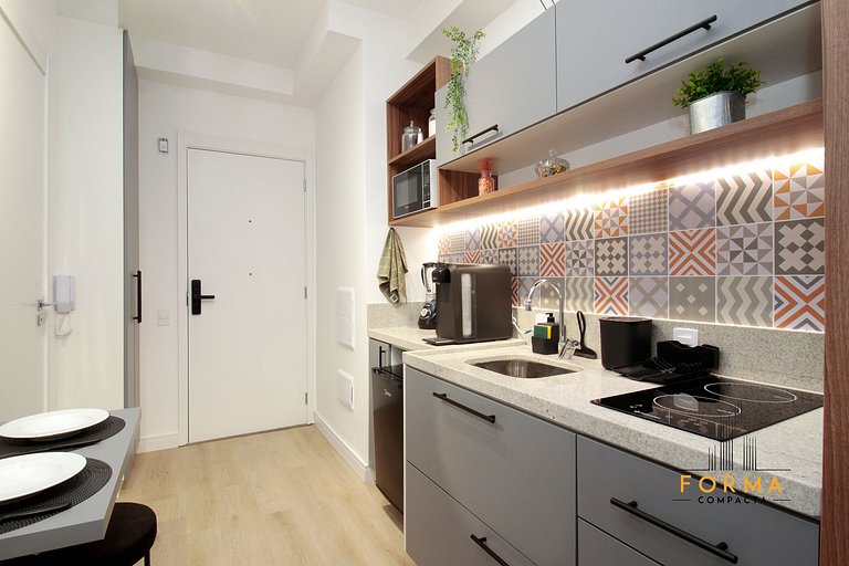 M509 Apê compacto e bem equipado