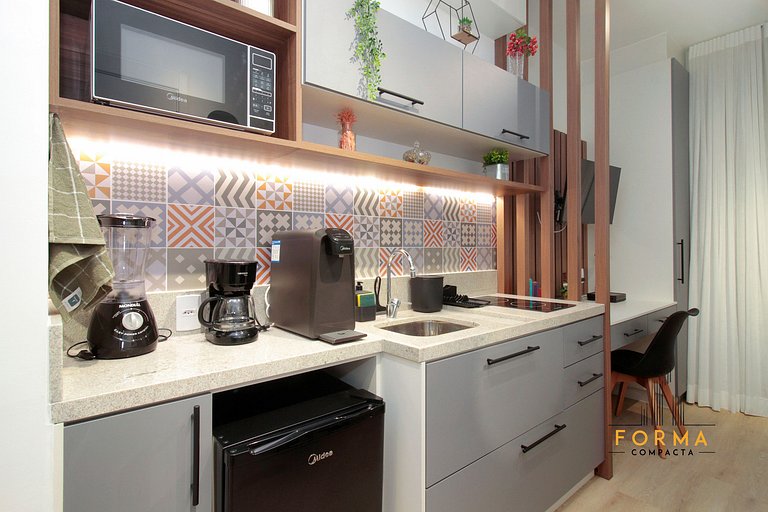 M509 Apê compacto e bem equipado