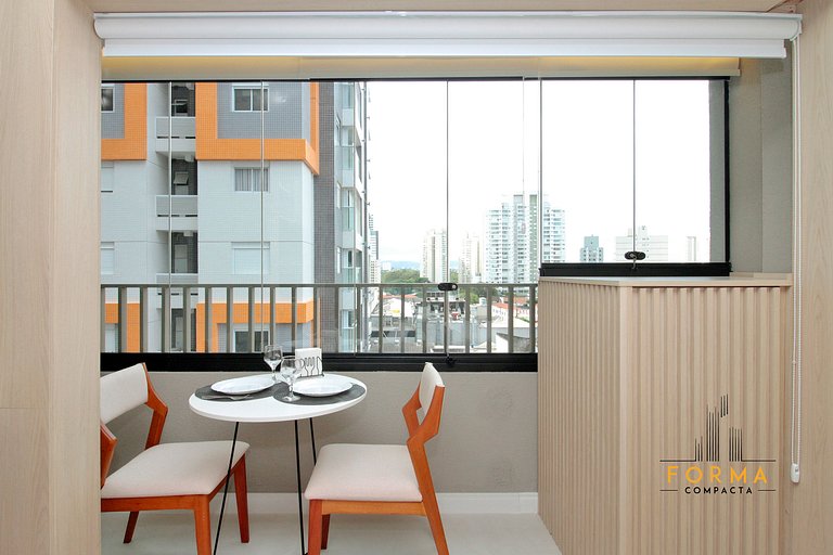 M616 Studio ideal para estadias curtas ou longas