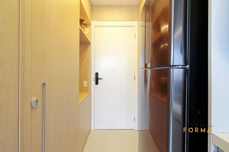 M616 Studio ideal para estadias curtas ou longas