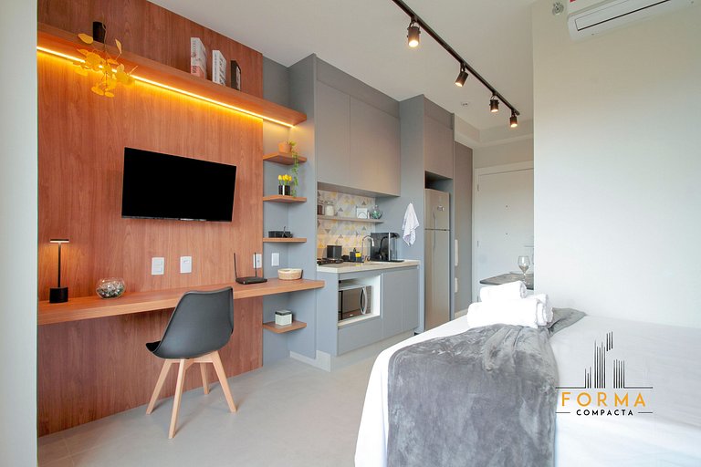 M617 Stúdio completo bem localizado no Tatuapé