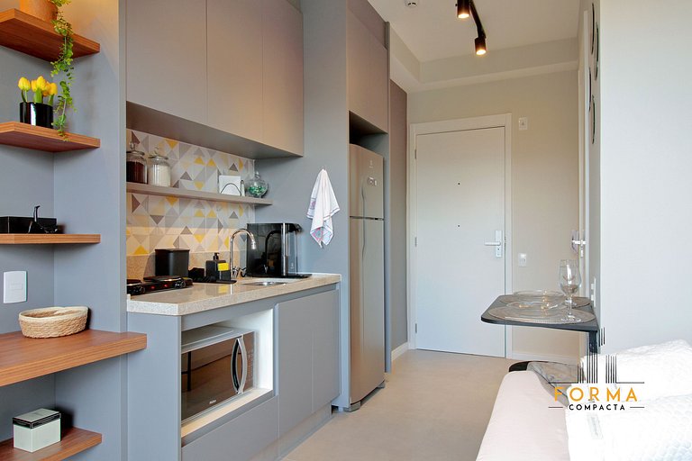 M617 Stúdio completo bem localizado no Tatuapé