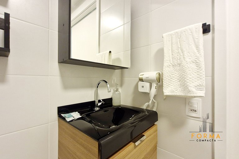 M617 Stúdio completo bem localizado no Tatuapé