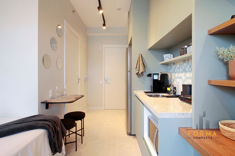 M713 Studio todo equipado no Tatuapé