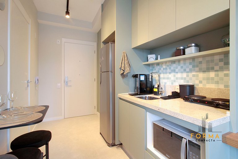 M713 Studio todo equipado no Tatuapé