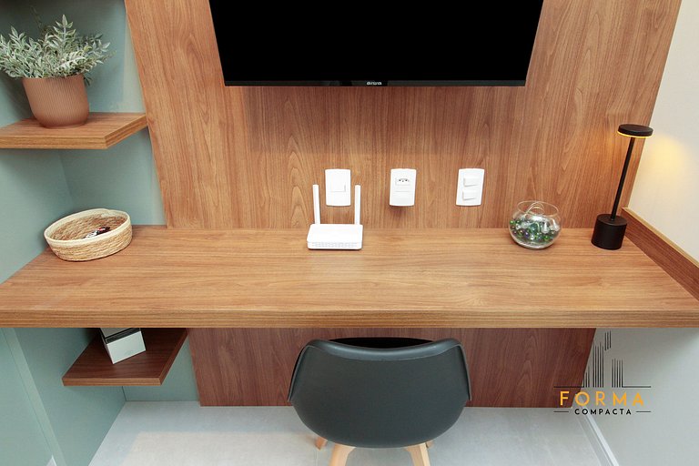 M713 Studio todo equipado no Tatuapé