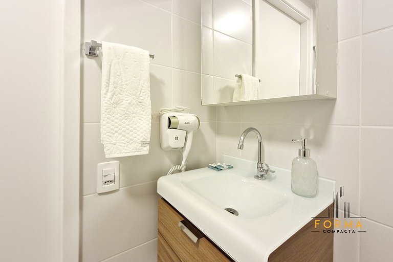 M713 Studio todo equipado no Tatuapé